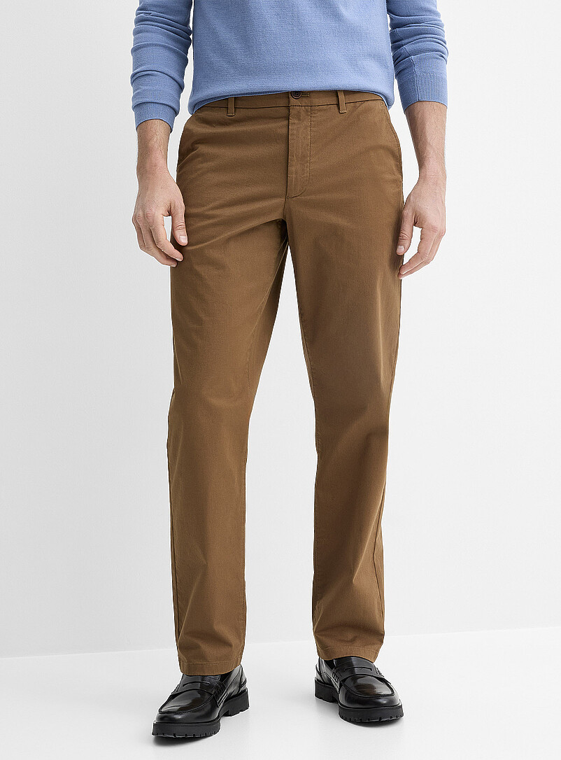 Le 31 Black Stretch chinos <b>London fit - Slim straight</b> for men