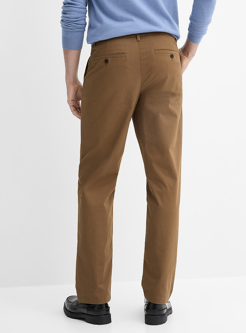 Le 31 Black Stretch chinos <b>London fit - Slim straight</b> for men