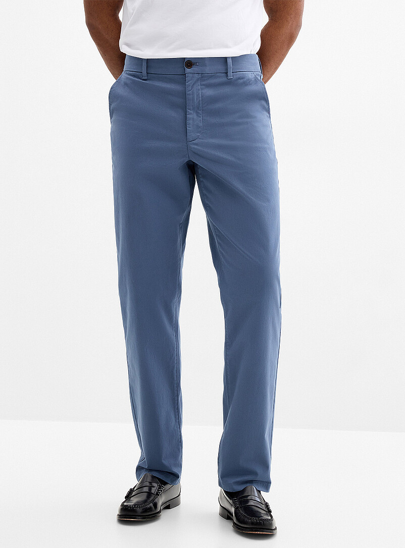 Le 31 Black Stretch chinos <b>London fit - Slim straight</b> for men