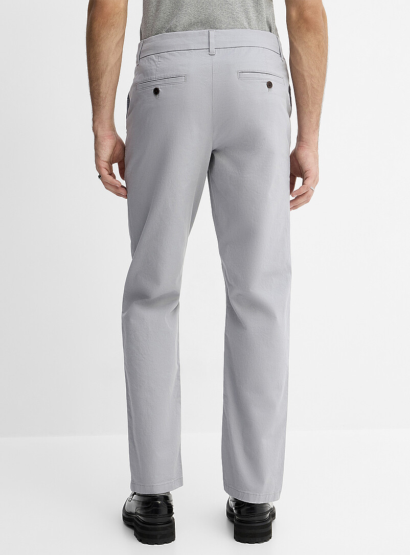 Le 31 Black Stretch chinos <b>London fit - Slim straight</b> for men