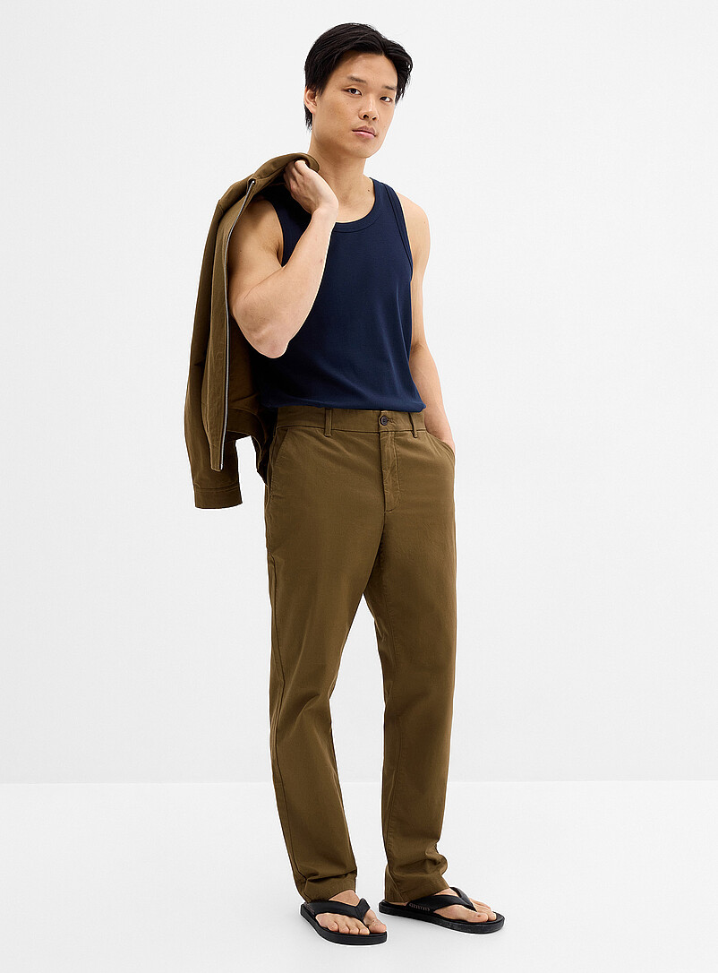 Stretch Chinos London Fit - Slim Straight