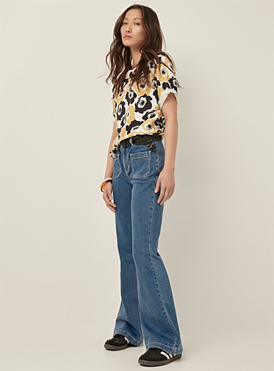 Classic Flared Denim, Only $104.00