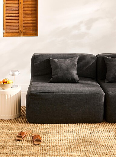 Housse De Fauteuil Modulable RH CLOUD De Restoration Hardware - Lin Naturel - Neuf