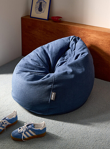 Norka Living: Le fauteuil poire Luma Noir