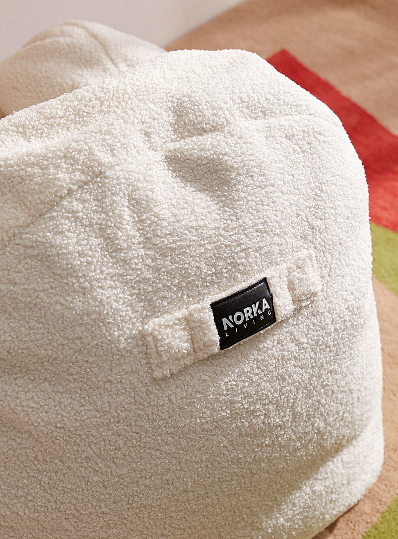 High-pile fleece mini chair product image 2