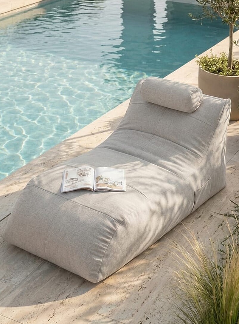 Structured Outdoor Lounge Chair