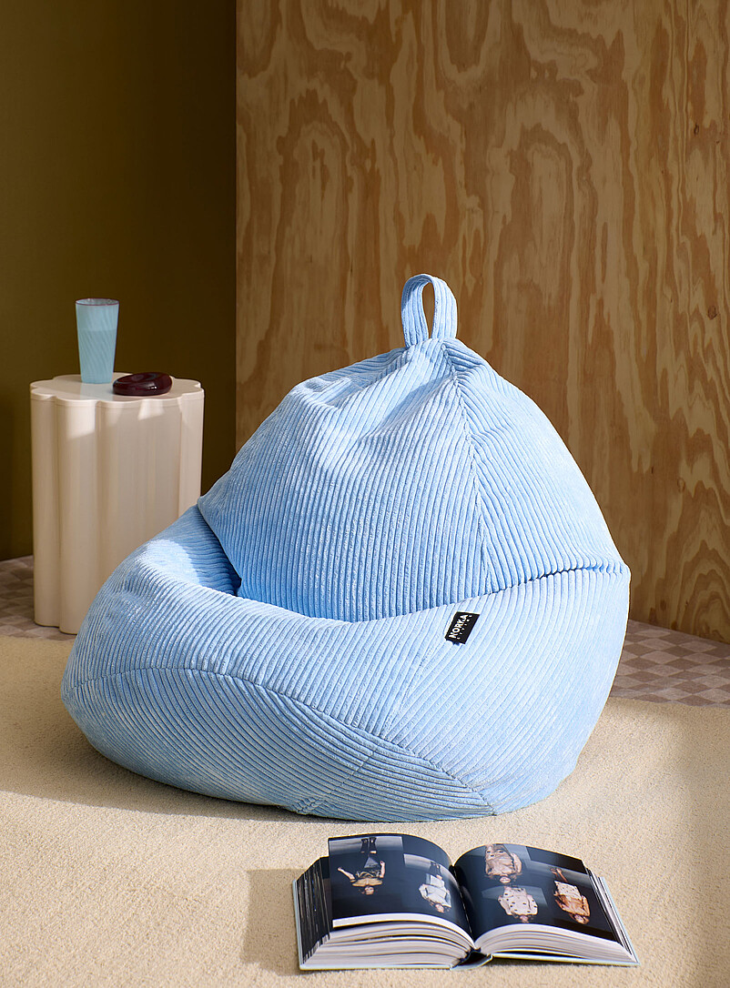 Modern Corduroy Bean Bag Chair
