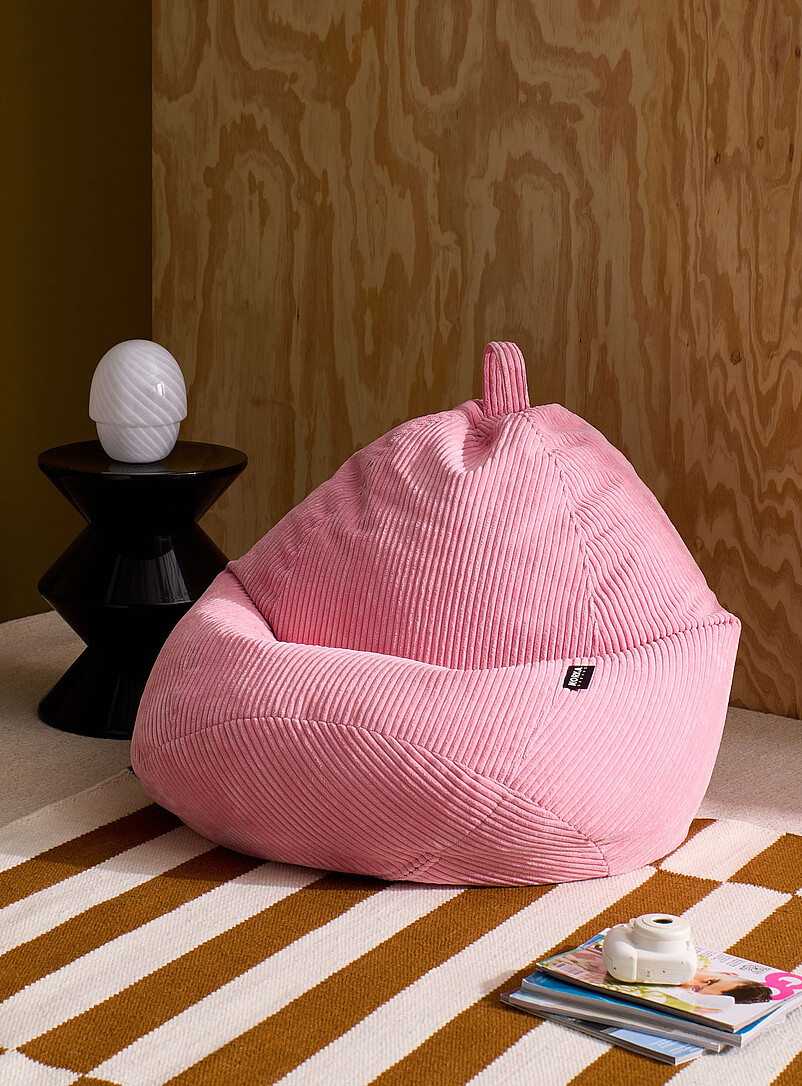Modern Corduroy Bean Bag Chair