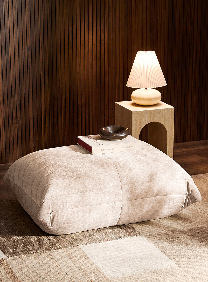 Noush high-density foam modular ottoman product image 2