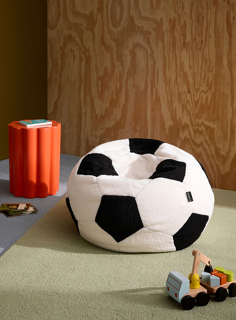 Soccer ball bean bag chair product image (primary)