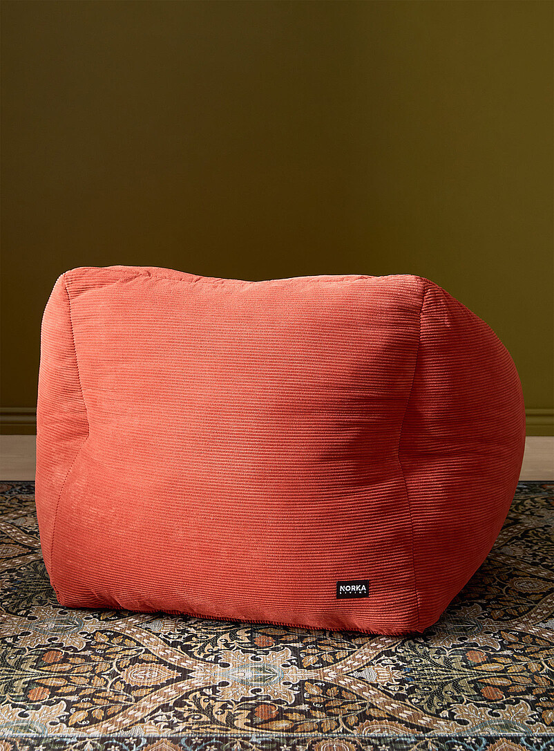 Azure corduroy-textured pear chair product image 2