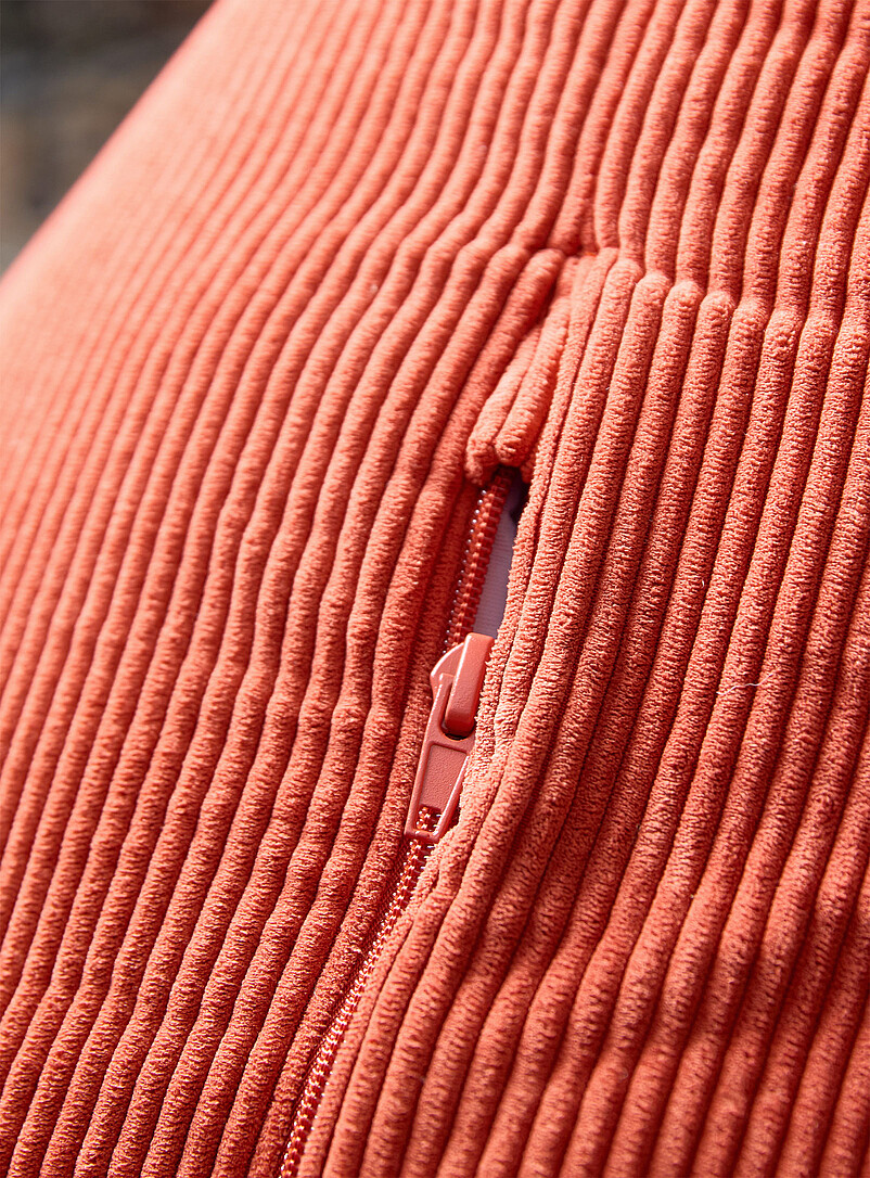 Azure corduroy-textured pear chair product image 3