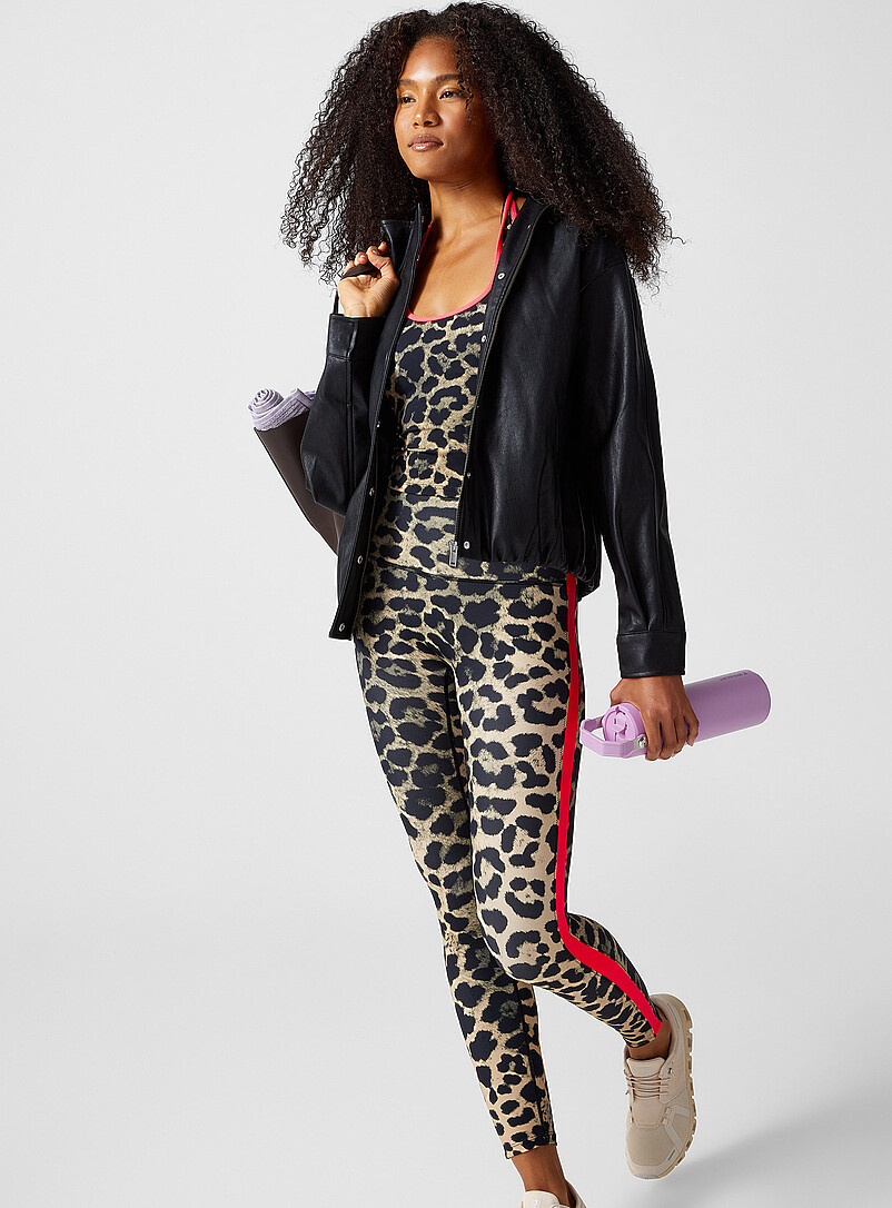 Highgate leopard high-rise legging Length: 26'' product image 3