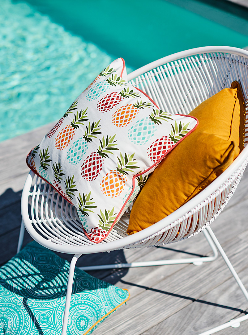 Simons Maison Assorted Pineapple outdoor cushion 46 x 46 cm