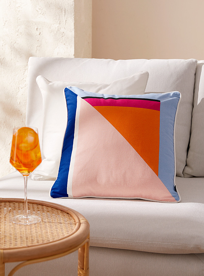 Simons Maison Assorted Joyful geometry outdoor cushion 45 x 45 cm