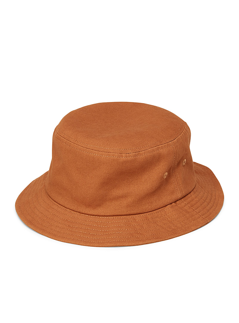Le 31: Le chapeau pêcheur minimal Bronze ambre pour homme