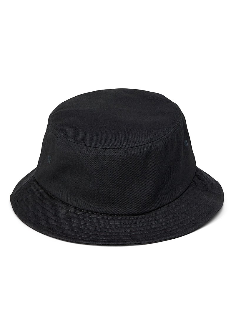 Le 31 Amber Bronze Minimalist bucket hat for men