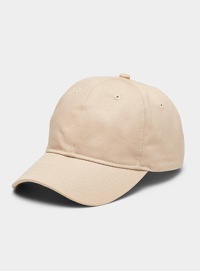 Le 31 Fawn Essential solid cap for men