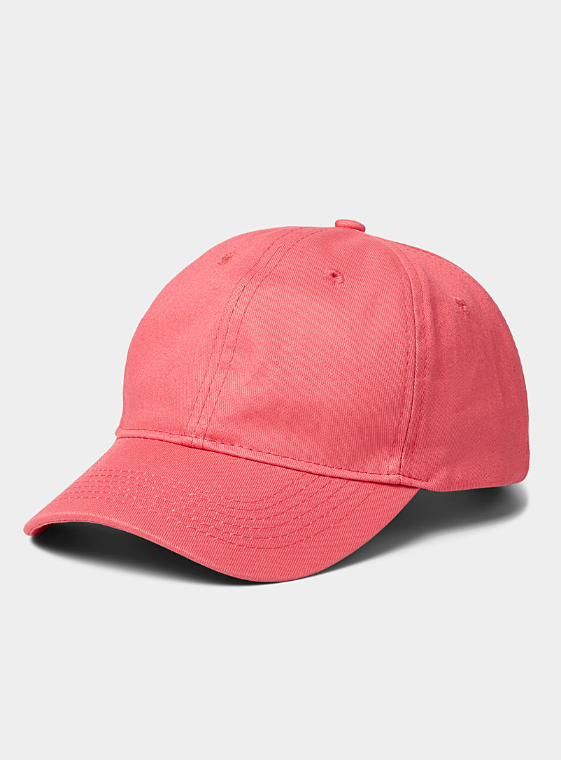 Le 31 Pink Solid baseball cap for men