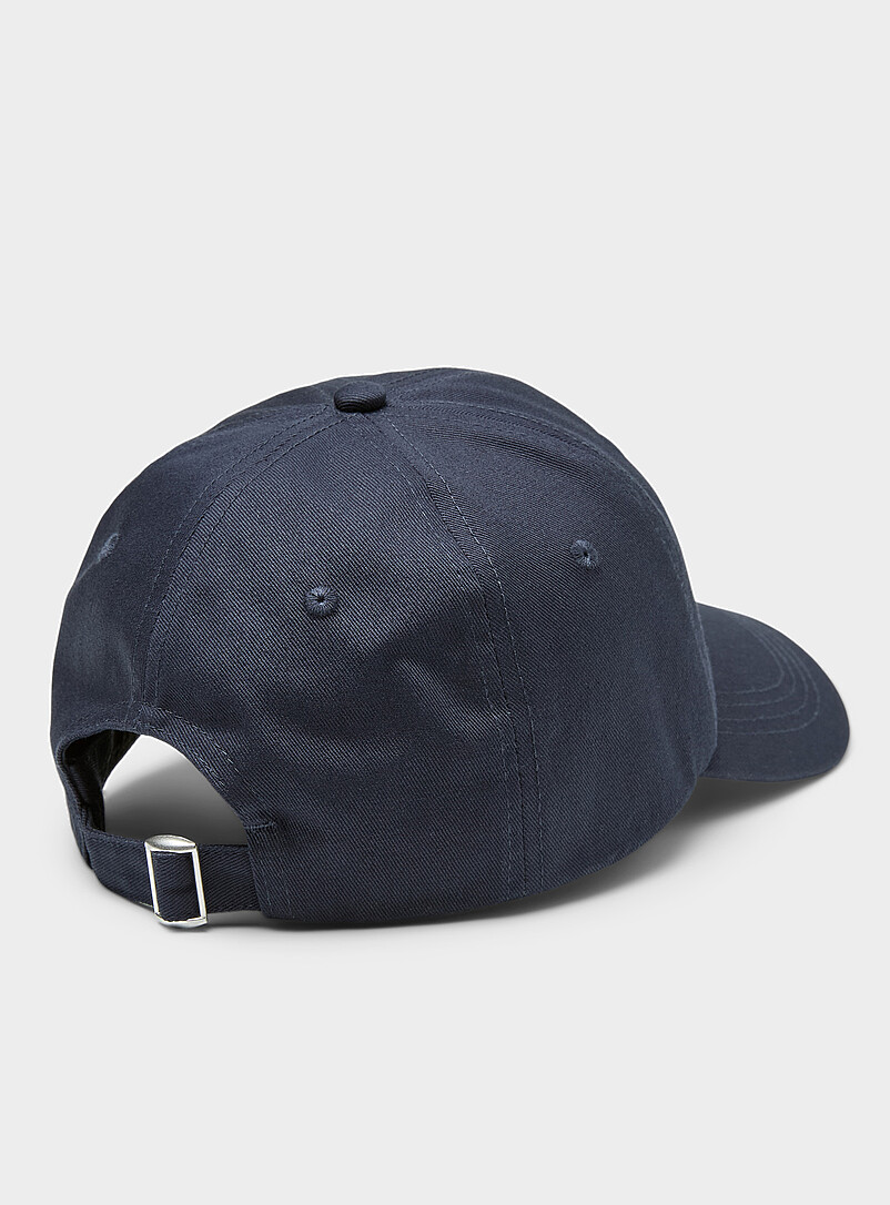 Le 31 Navy/Midnight Blue Organic cotton dad cap for men