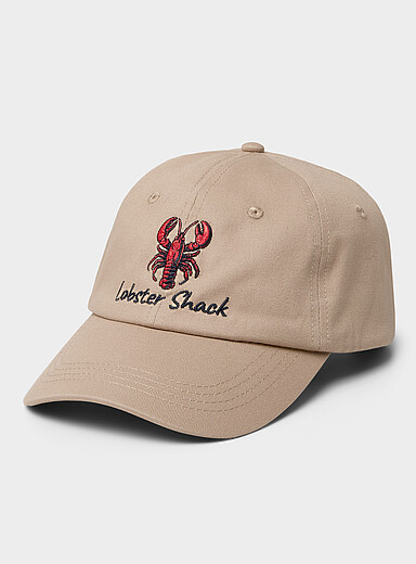 Le 31 Honey/Camel Animal embroidery dad cap for men