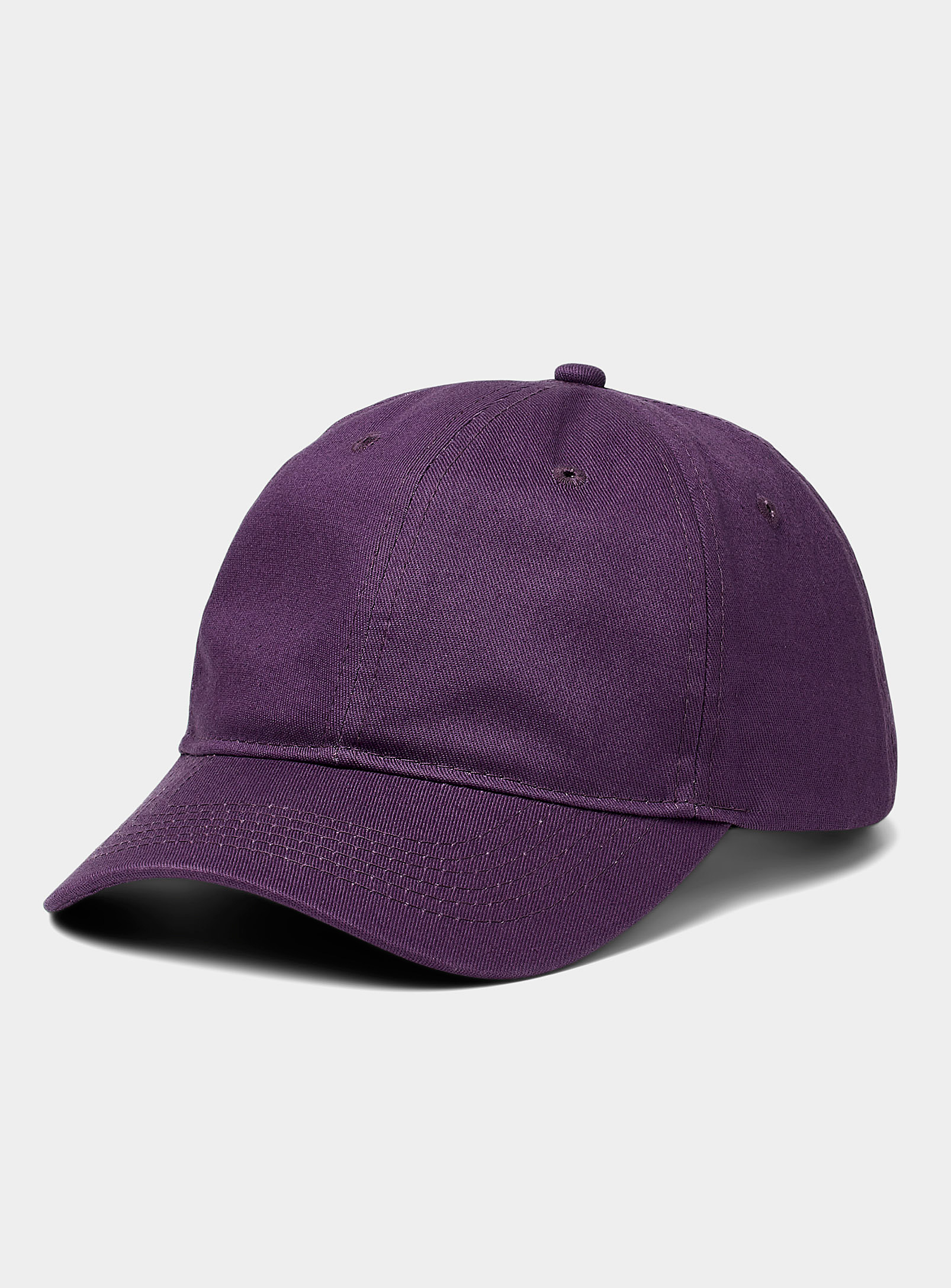 Le 31 Essential Solid Cap In Purple