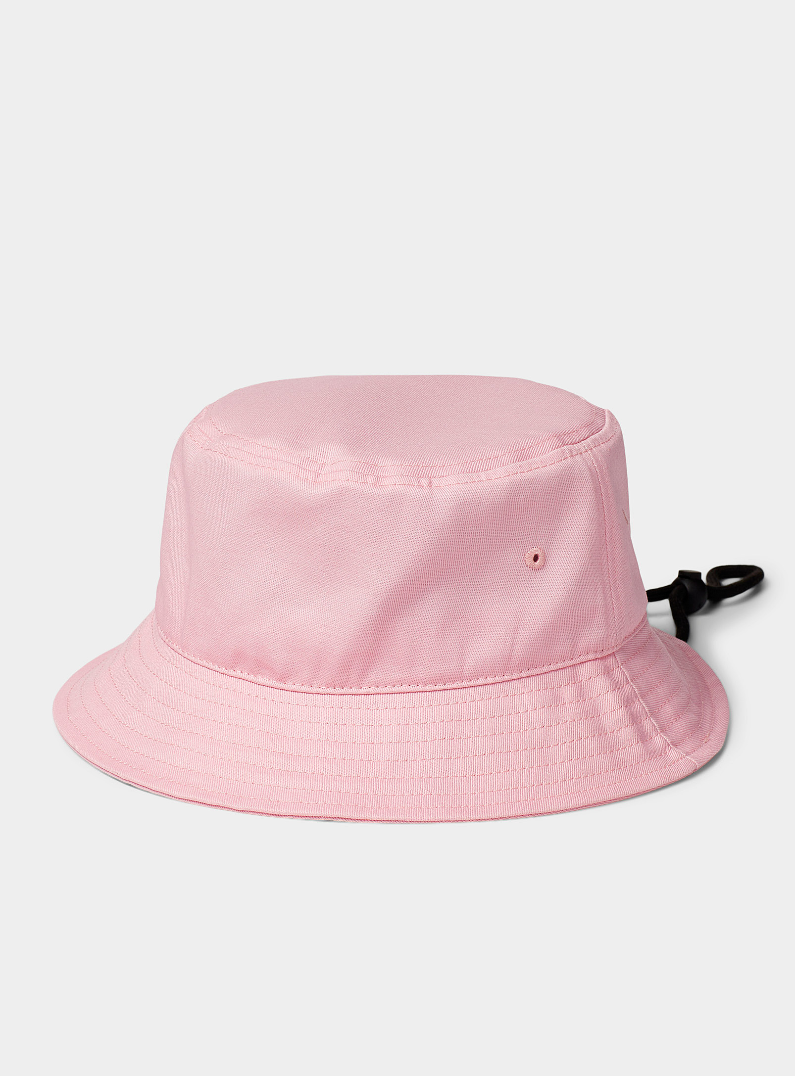 Le 31 Solid Cotton Bucket Hat In Pink