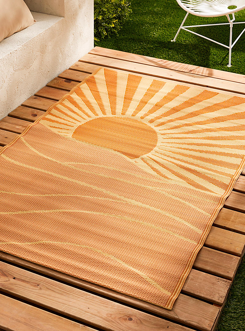 Simons Maison: Le tapis d'extérieur soleil levant 120 x 180 cm Assorti