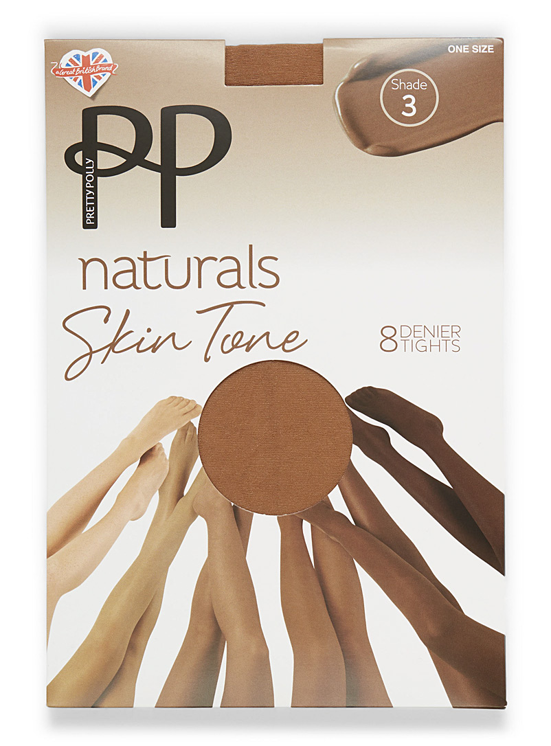 Pretty Polly Sand Natural stockings for women