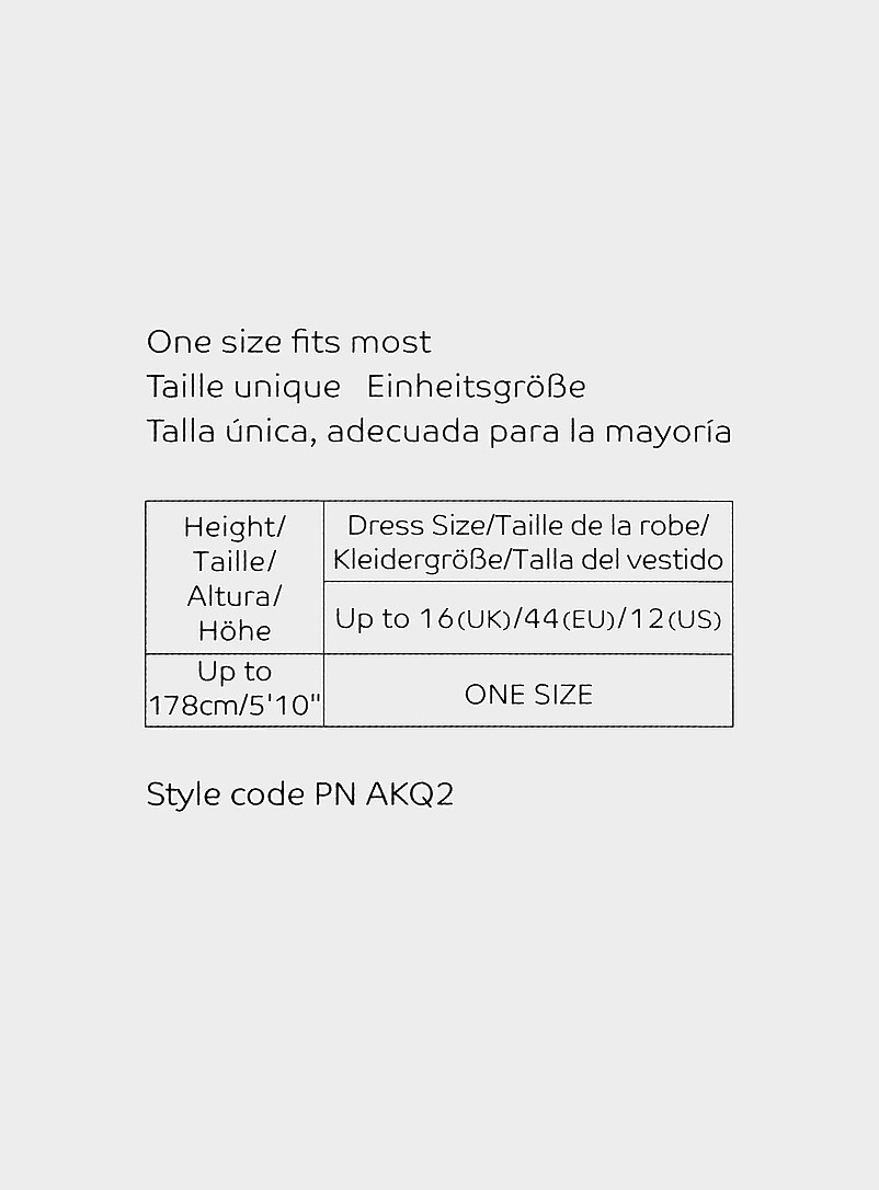 Garter thigh-high style tights product image 3