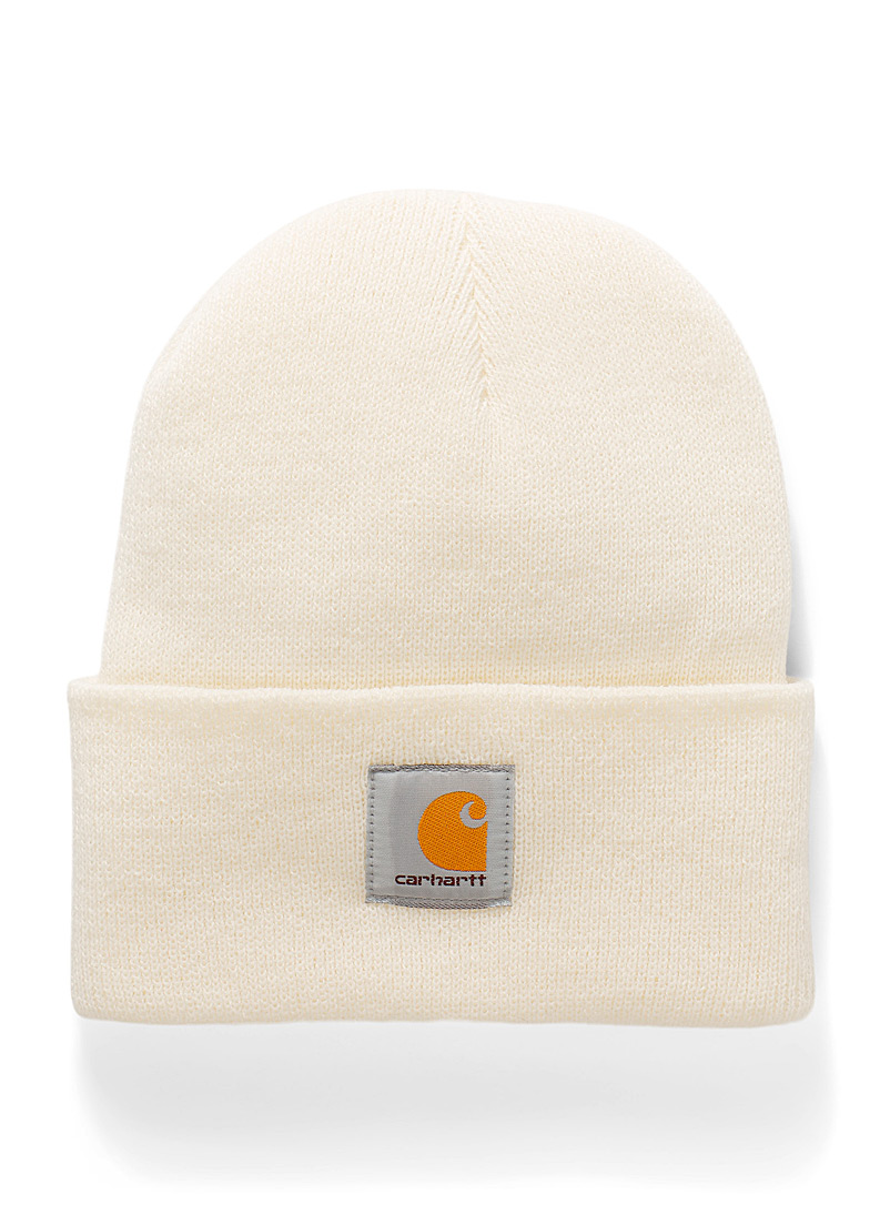Carhartt White Ribbed worker tuque for women