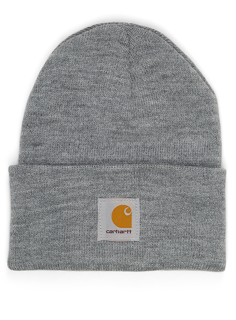 Carhartt Grey Ribbed worker tuque for women