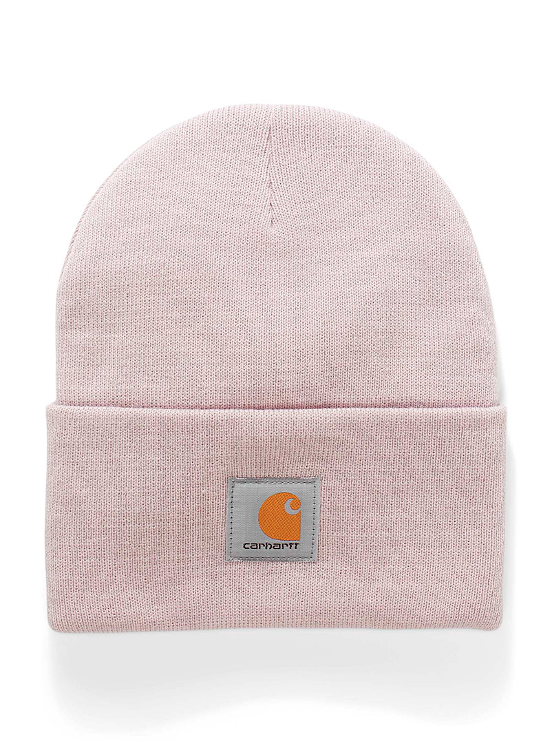 Carhartt Purple Ribbed worker tuque for women