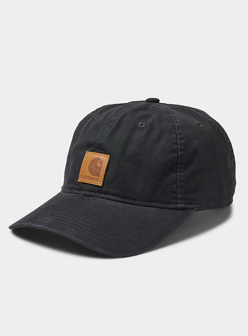 Carhartt Black Logo patch dad cap for men