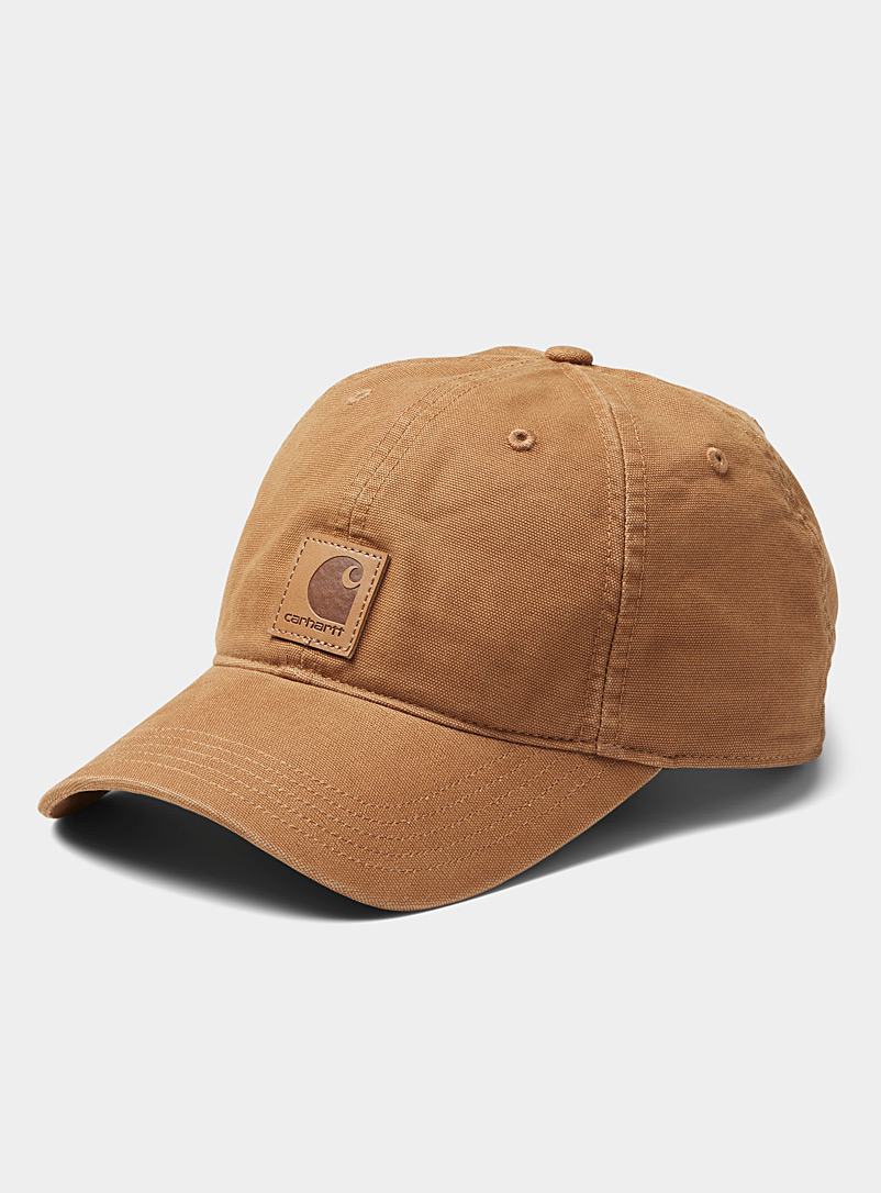 Carhartt Honey/Camel Logo patch dad cap for men