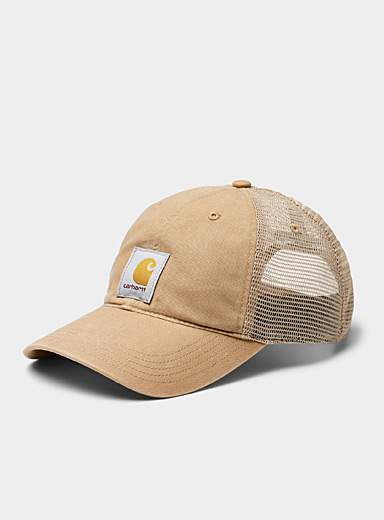 Emblem trucker dad cap