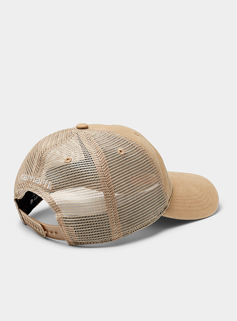 Carhartt Black Emblem trucker dad cap for men