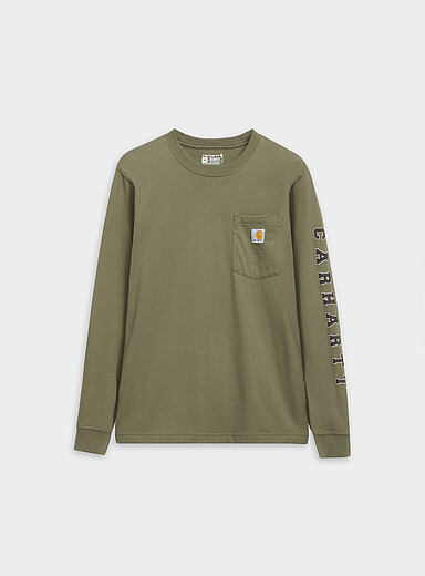 Carhartt Green Hunting dog print T-shirt for men