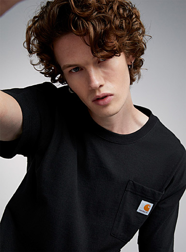 Carhartt Black Workwear pocket T-shirt for men