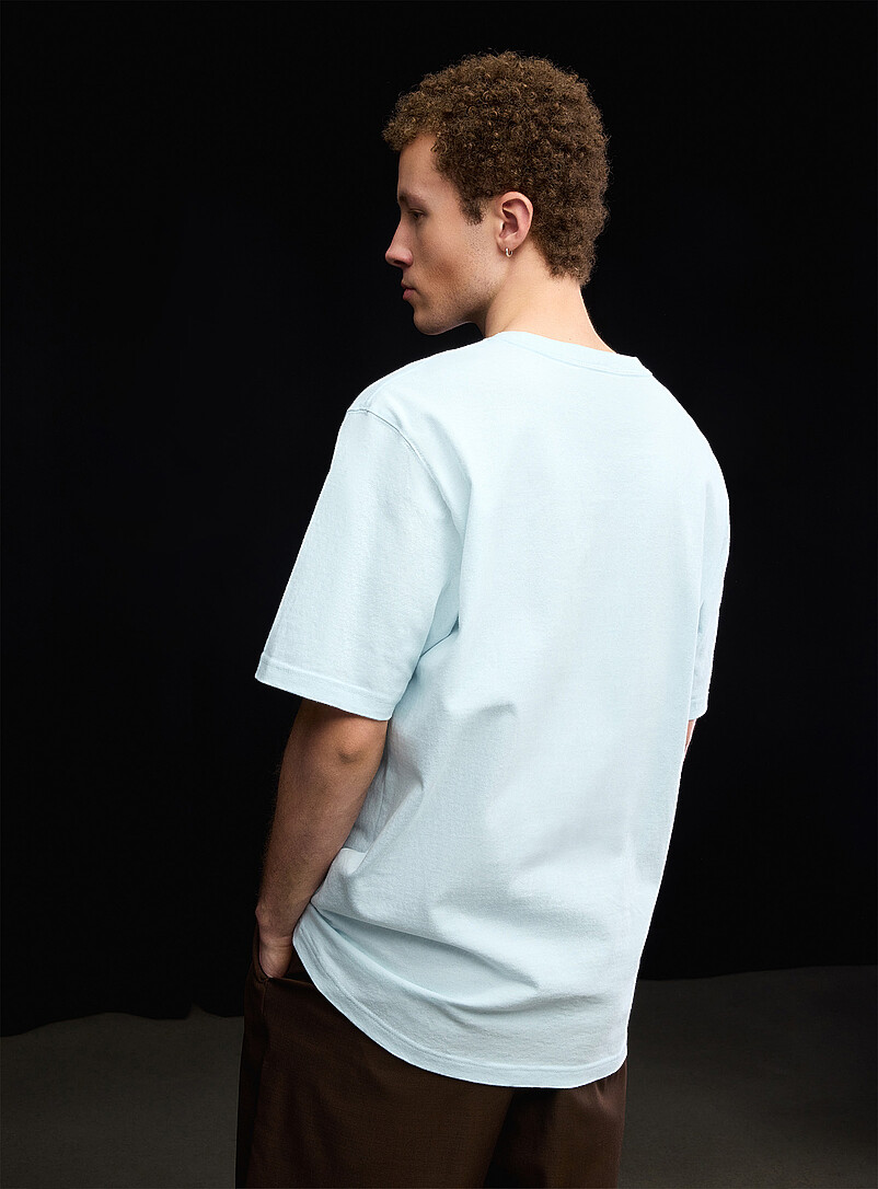 Carhartt: Le t-shirt &agrave; pochette logo Noir pour homme