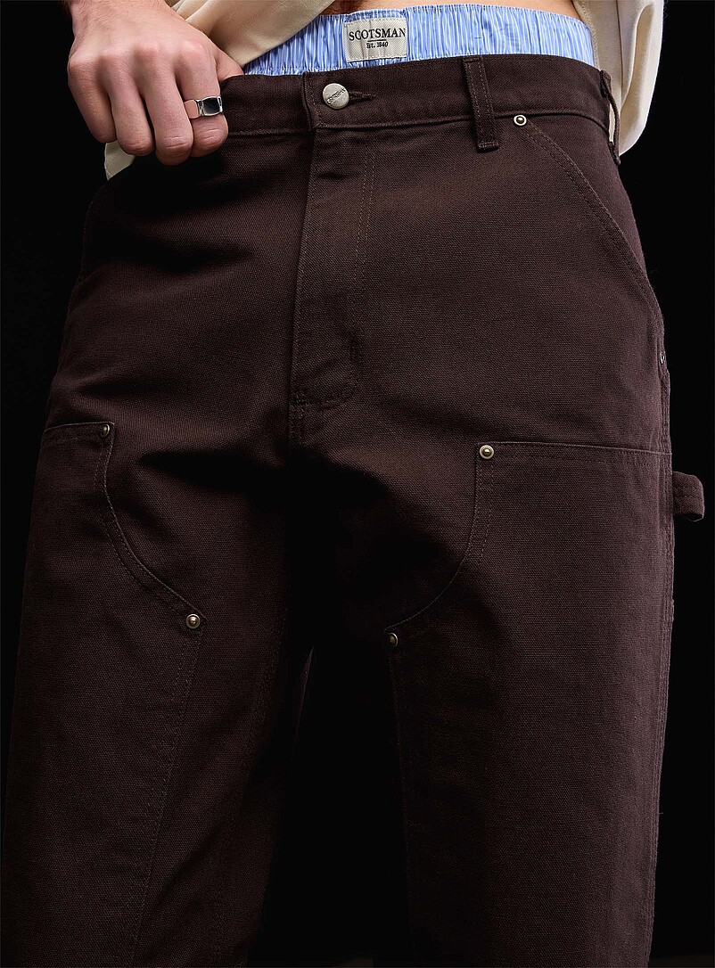 Double-knee carpenter pant Loose fit product image 2