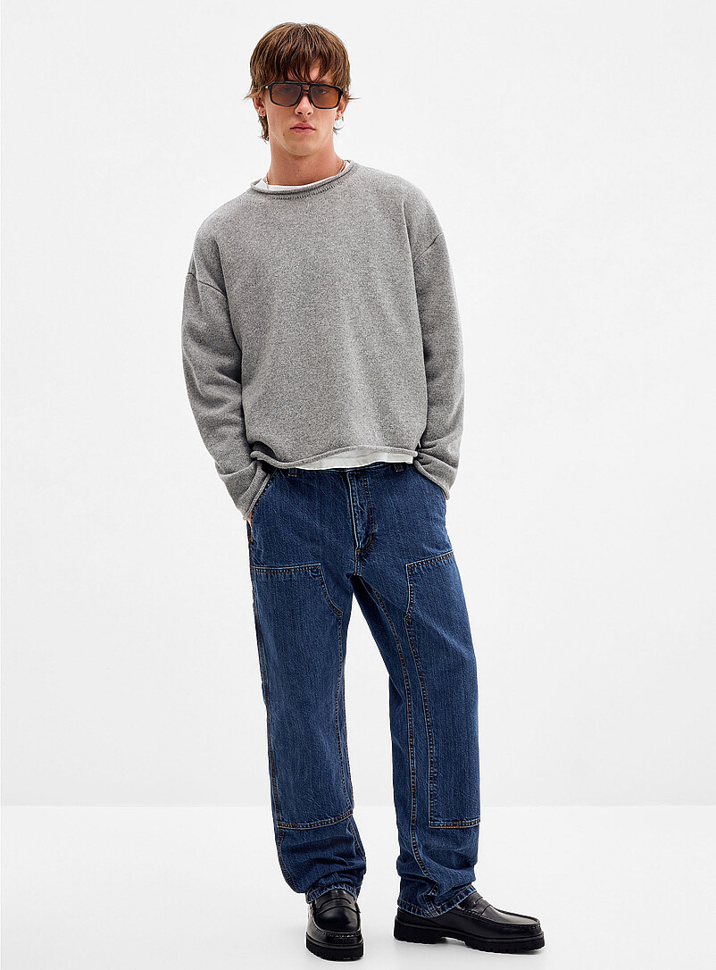 Dungaree double-knee work jean Loose fit product image (primary)