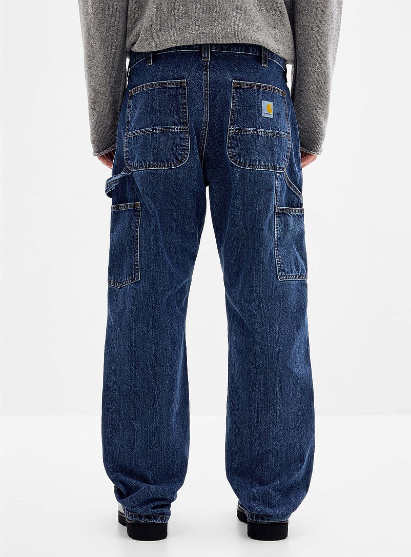 Dungaree double-knee work jean Loose fit product image 3
