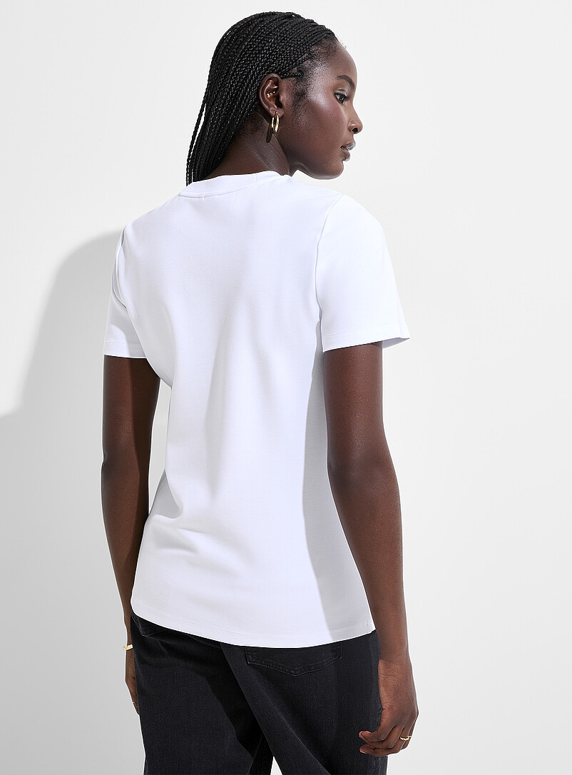 Plain interlock T-shirt product image 2