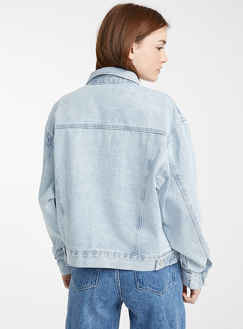 oversized jean jacket women