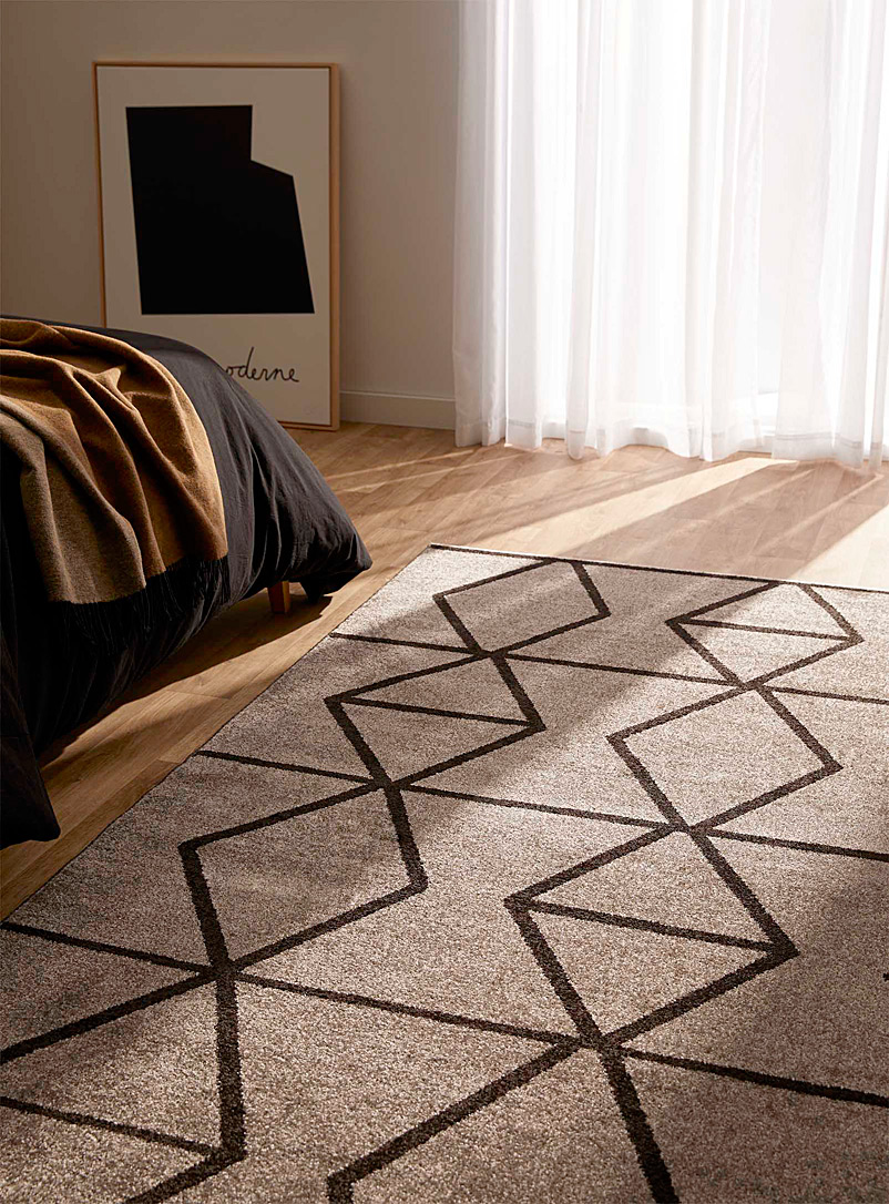 Simons Maison Assorted brown  Prismatic chain rug See available sizes