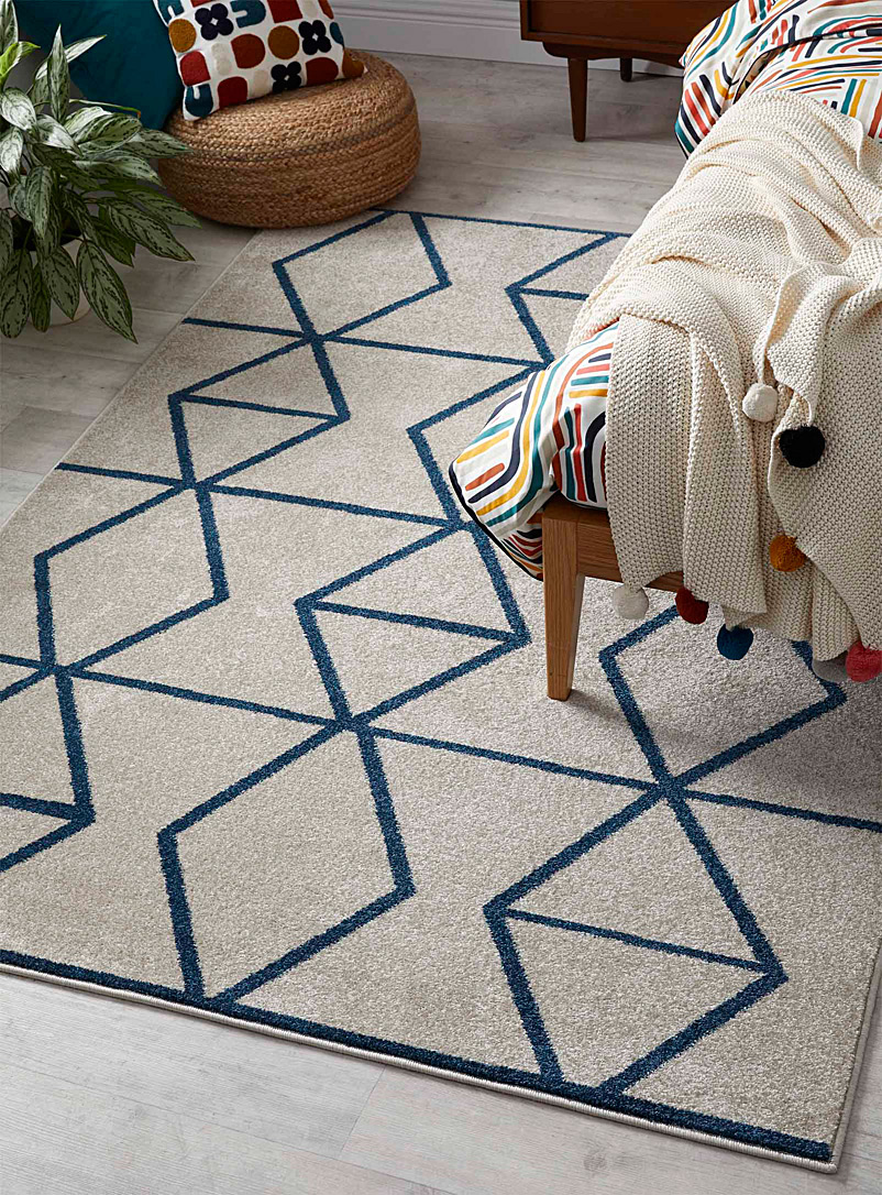 Simons Maison Blue Prismatic chain rug See available sizes