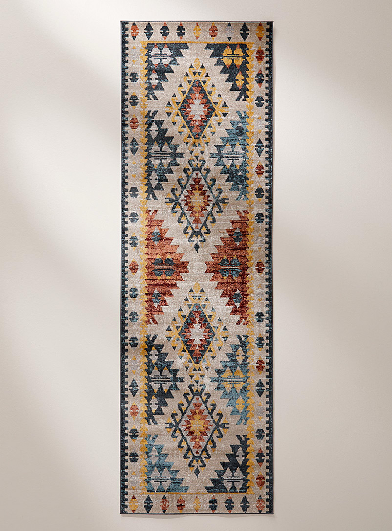 Simons Maison: Le tapis de couloir ornements nomades 79 x 244 cm Assorti