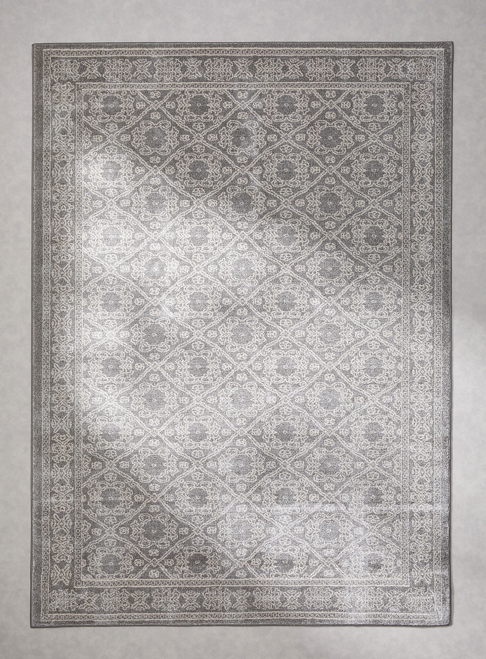 Simons Maison Romantic Mosaic Rug See Available Sizes In Patterned Grey