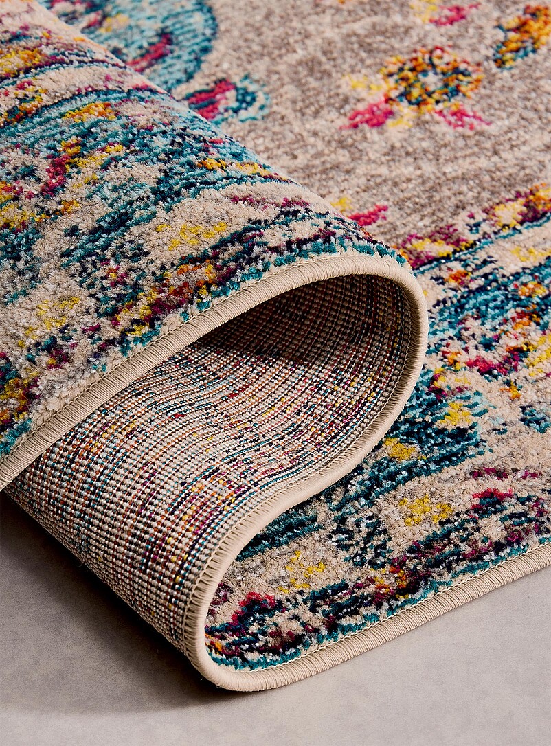 Flowers and ornaments rug See available sizes product image 2
